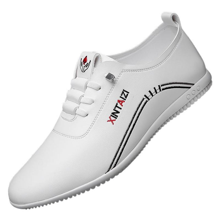 Men's Elegant and Comfortable Real Leather Sneakers Mune Fashion