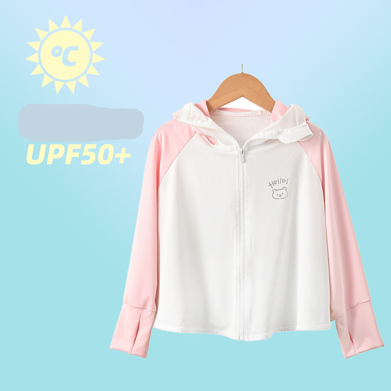 Women Lightweight Sports Jacket with Hood and Playful Animal Design Mune Fashion