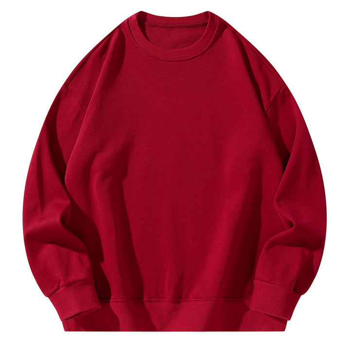 Unisex Oversize Sweatshirt with Round Neck, Dropped Shoulder and Ribbed Hem Mune Fashion