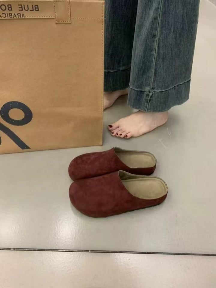 Women's -lined clog slipper with adjustable metal buckle and anatomical cork footbed Mune Fashion