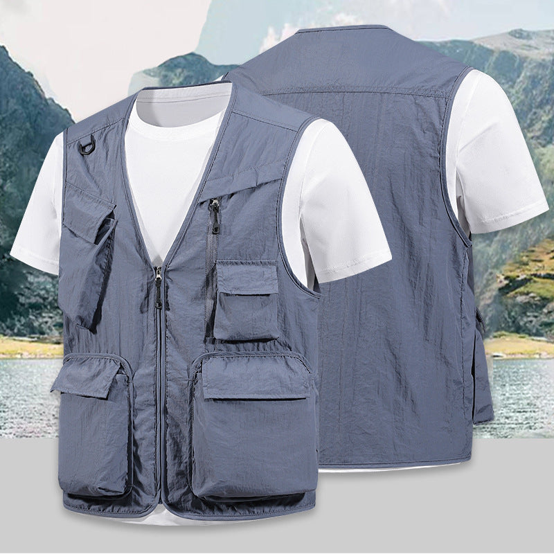 Men's Multifunctional Outdoor Vest Mune Fashion 1788242492
