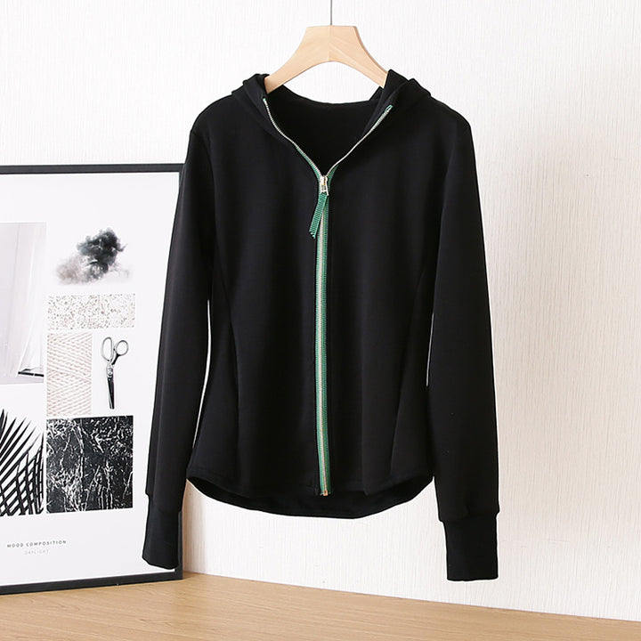 Ladies Sporty Jacket with Hood Mune Fashion