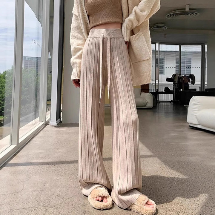 Women's High-Quality and Comfortable Pleated Trousers Mune Fashion