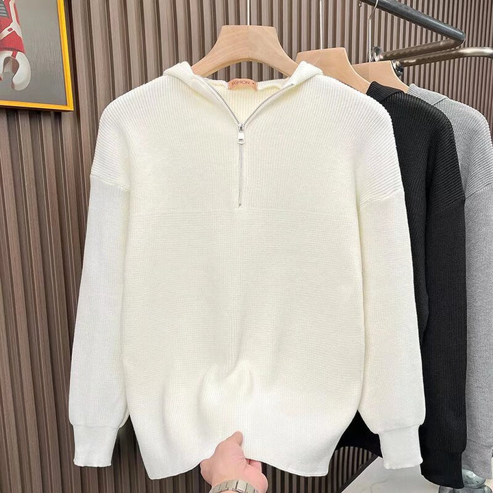 Women Comfortable Hoodie with Zipper Mune Fashion