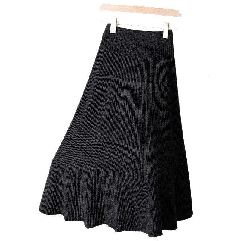 Ladies Elegant and Swinging Pleated Skirt Mune Fashion