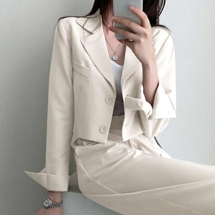 Women's Wide Cut High-Waisted Pants Mune Fashion