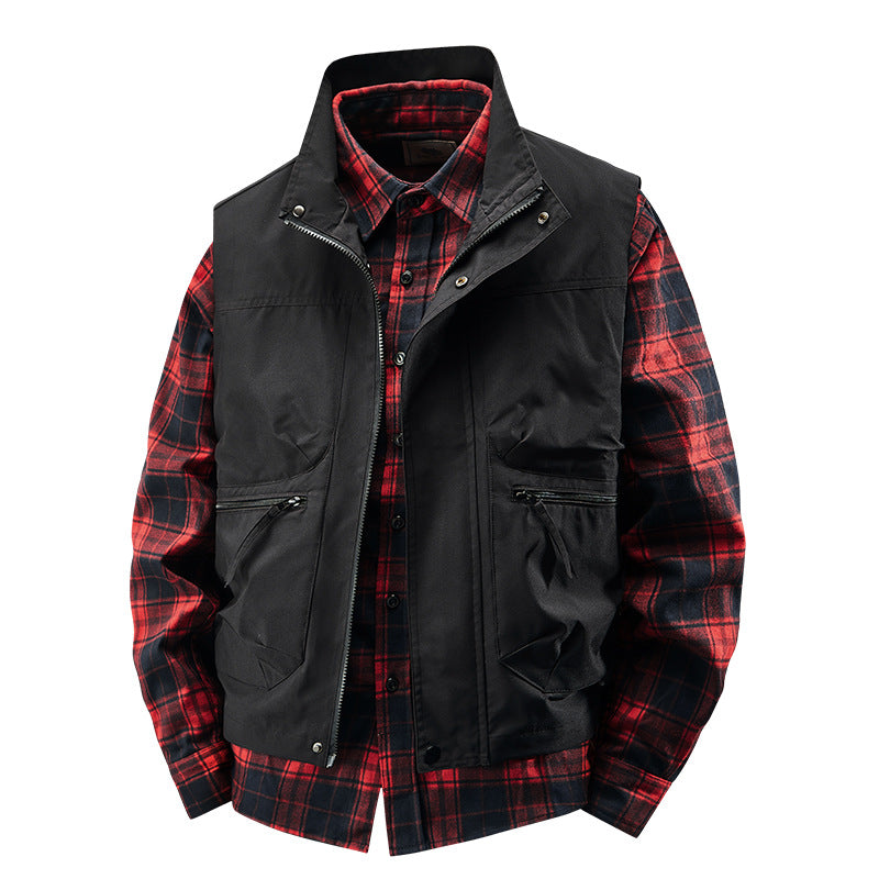 Men's multifunctional vest with many pockets Mune Fashion
