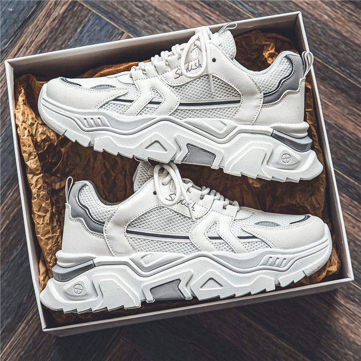 Women's Sporty Sneakers with Breathable Upper Material and Cushioning Sole Mune Fashion