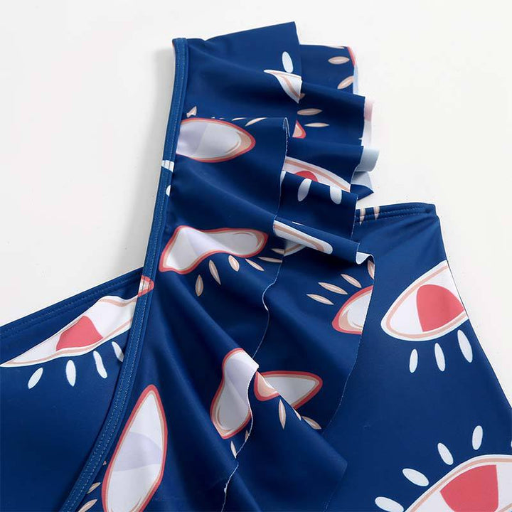 Women's bikini set with high-quality wrap skirt and fringed accents Mune Fashion