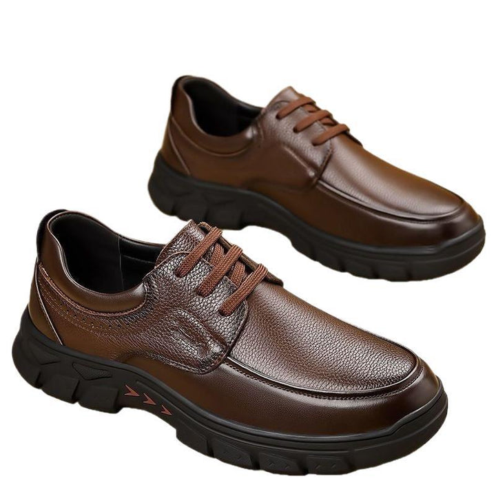 Men's elegant and sporty leather sneakers Mune Fashion