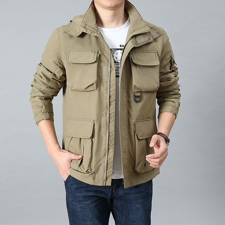 Men's Expedition Field Parka with full teddy lining, adjustable hood, and multiple cargo pockets Mune Fashion