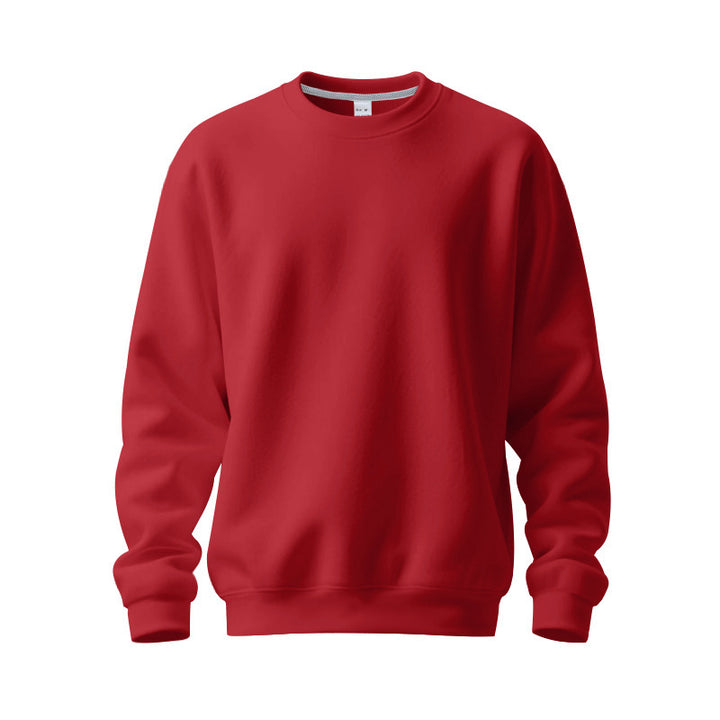 Men's oversized crew neck sweatshirt made of soft cotton fleece with ribbed cuffs Mune Fashion
