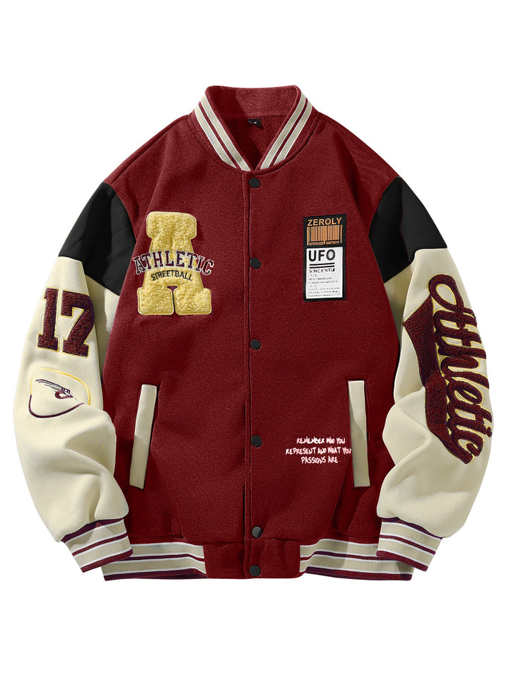 Men's Elegant College Jacket Mune Fashion