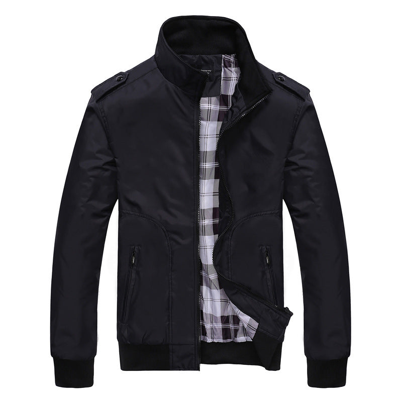 Men's lightweight water-repellent hooded softshell jacket with zippered pockets Mune Fashion
