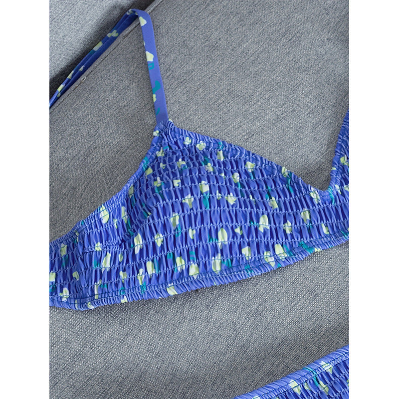 Women's Triangle Bikini with Playful Knot Design Mune Fashion