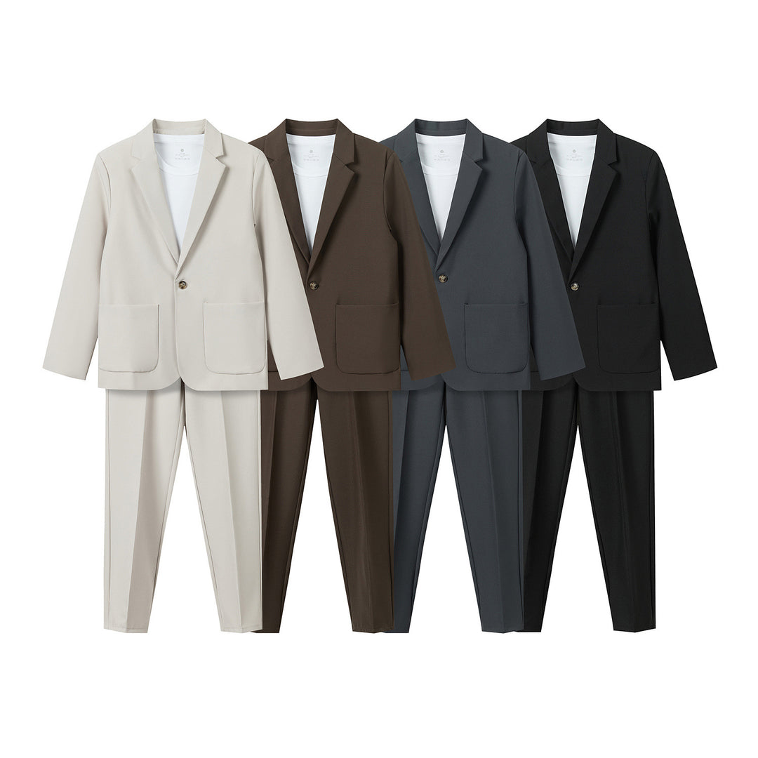 Women's two-piece oversized blazer and tapered suit pants set Mune Fashion
