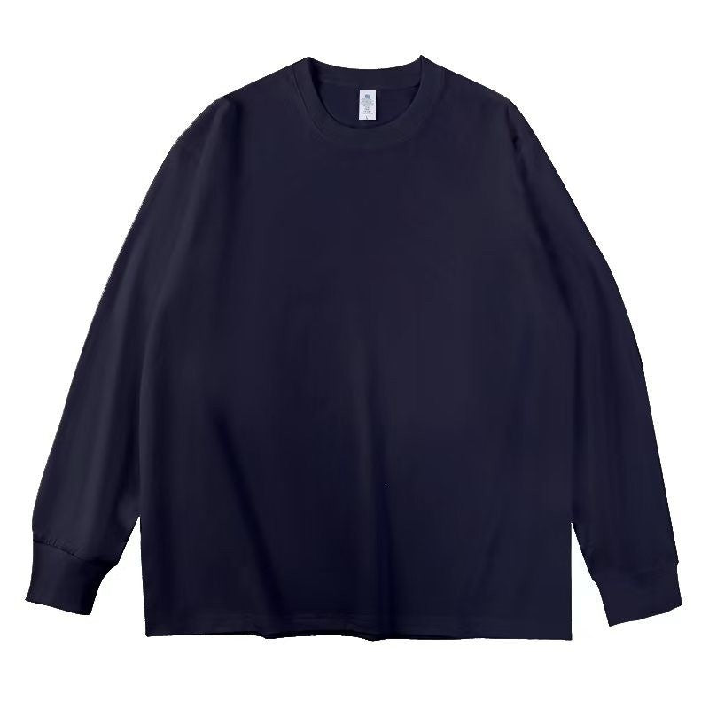 Unisex Oversize-Long Sleeve Sweatshirt with Crew Neck and Ribbed Cuffs Mune Fashion
