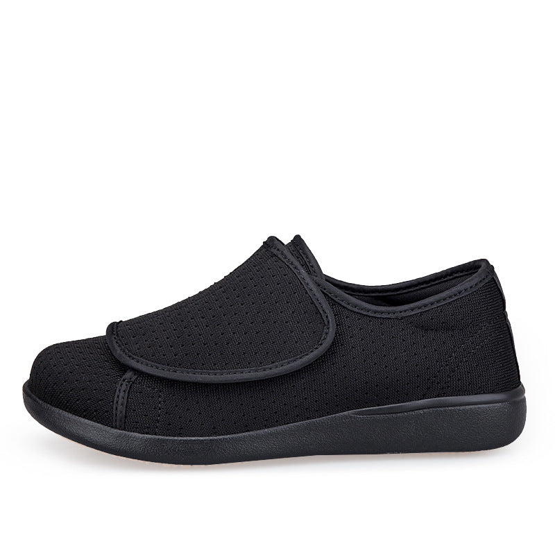 Men's orthopedic slipper with adjustable Velcro, breathable mesh and shock-absorbing foam sole Mune Fashion