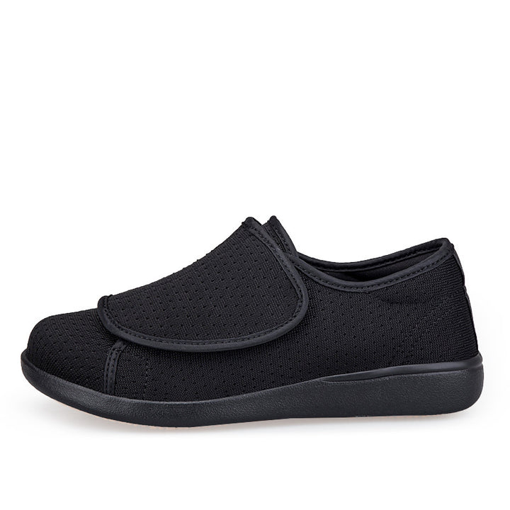 Men's orthopedic slipper with adjustable Velcro, breathable mesh and shock-absorbing foam sole Mune Fashion