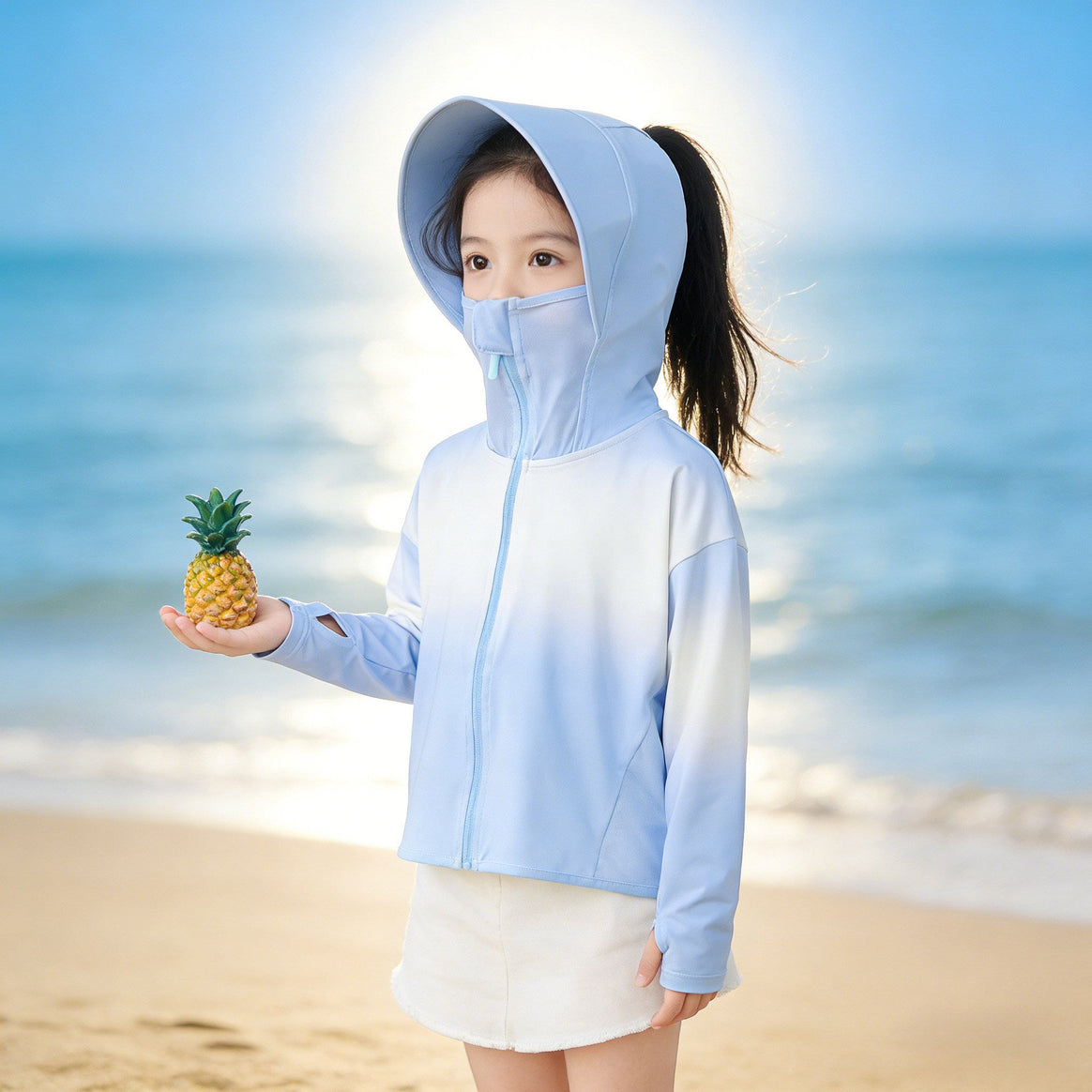 Women's Lightweight and Breathable Hoodie Jacket with Cute Animal Design Mune Fashion