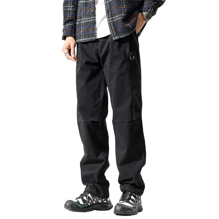 Men's utility cargo pants with knee inserts, D-ring and straight leg Drune
