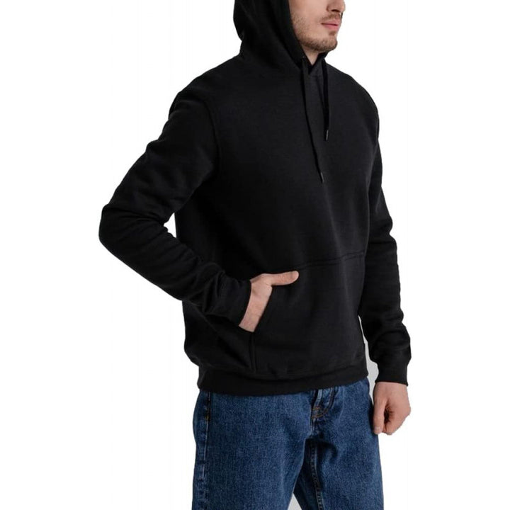 Men's casual hoodie with kangaroo pocket, drawstring, and ribbed cuffs Mune Fashion