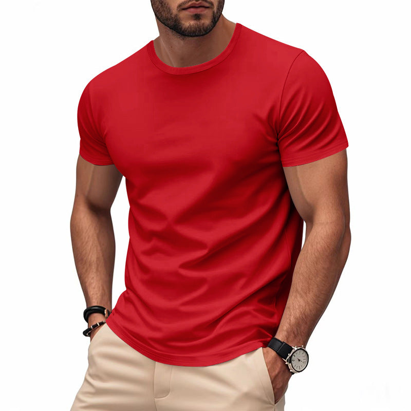 Unisex nan moisture-wicking functional T-shirt with round neck and light stretch Mune Fashion