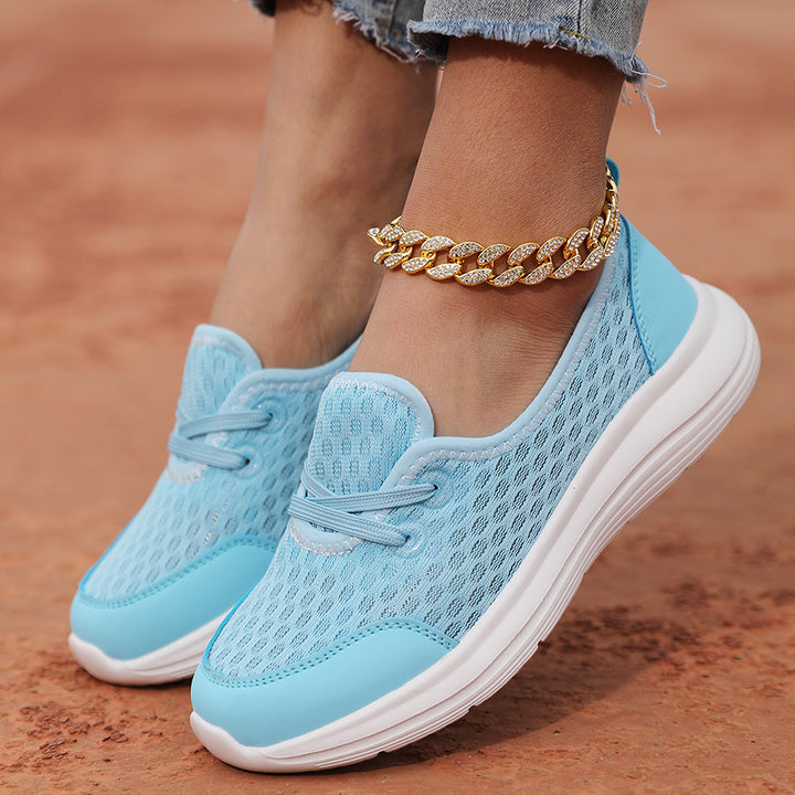 Women's breathable slip-on sneakers with viscoelastic insole and non-slip sole Mune Fashion