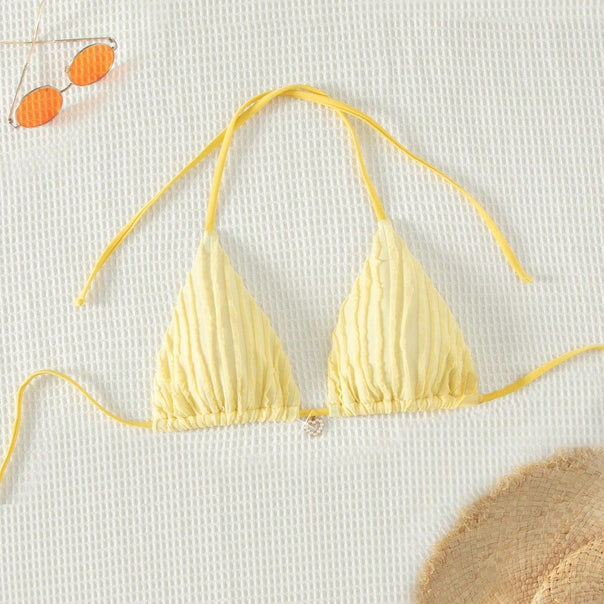 Women’s triangle bikini with unique structure Mune Fashion