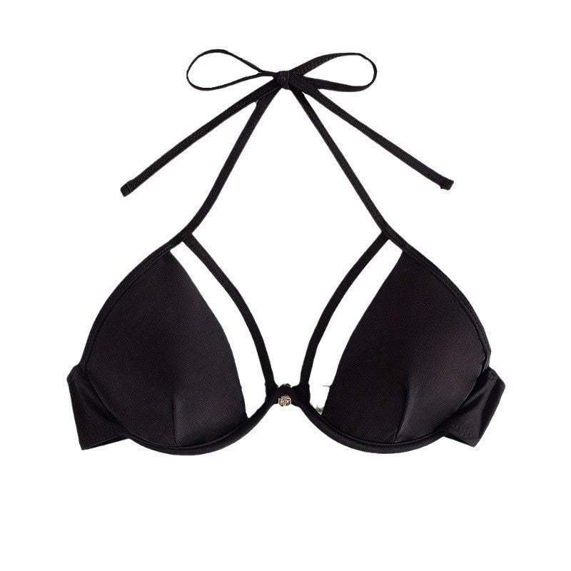 Ladies triangle bikini with innovative transparency design Mune Fashion