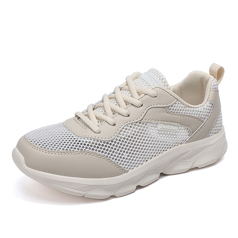 Women nan lightweight everyday and travel sneakers with airy mesh structure, cushioning lightweight sole and heel loop Mune Fashion