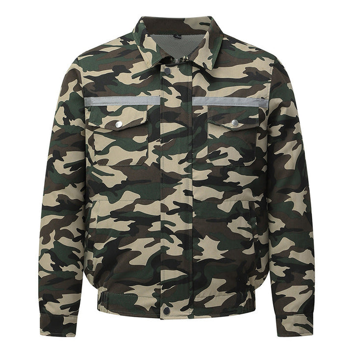 Unisex nan cooling work jacket with integrated ventilation system Mune Fashion
