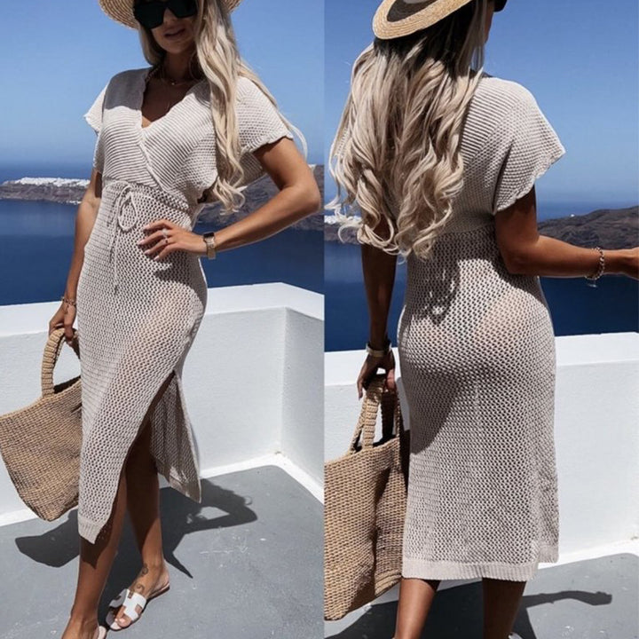 Ladies beach-friendly net dress Mune Fashion