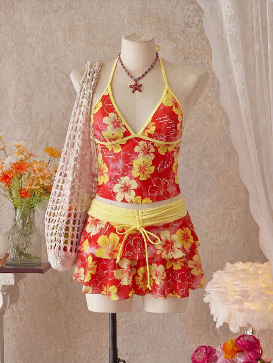 Women's Bikini Set with Skirt Mune Fashion