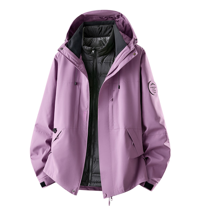 Women's Multifunctional Outdoor Jacket with Removable Quilted Inner Jacket Mune Fashion