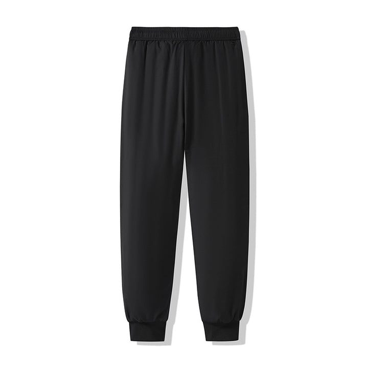 Men's Relaxed-Fit Jogging Pants with Elastic Waistband, Drawstring and Ribbed Cuffs Mune Fashion