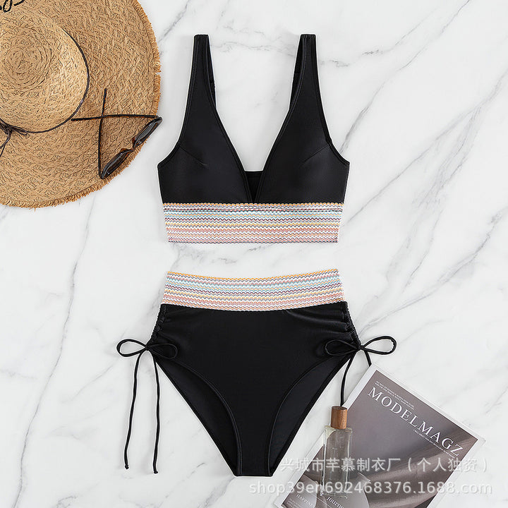Women's High-Cut Sport Bikini Mune Fashion