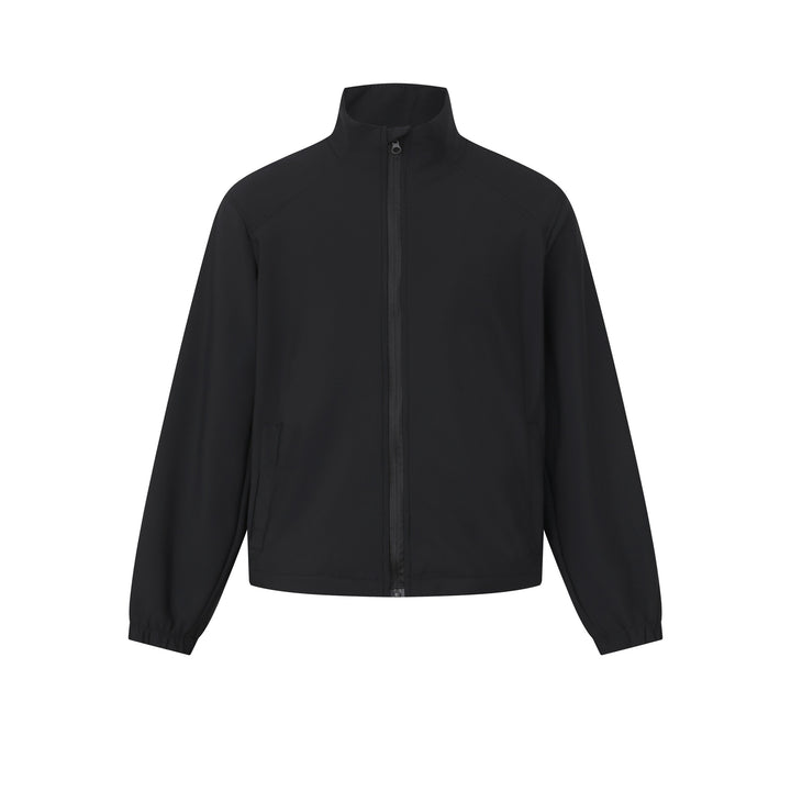 Unisex Short cut lightweight softshell jacket with stand-up collar and elastic cuffs Mune Fashion