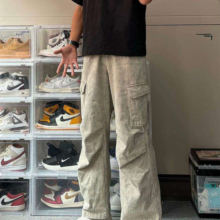 Men's cargo pants with multifunctional side pockets Mune Fashion