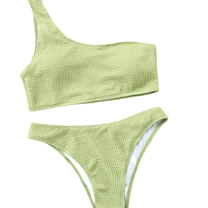 Women One Shoulder Bikini Mune Fashion