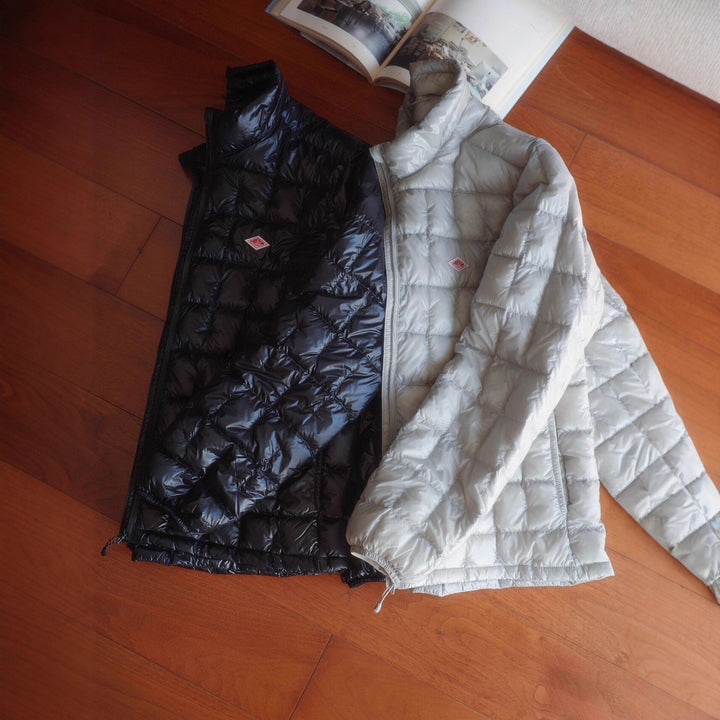 Women's Fashion Padded Jacket with Glossy Surface Mune Fashion