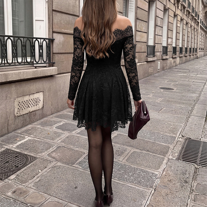Women Playful Elegant Lace Dress Mune Fashion