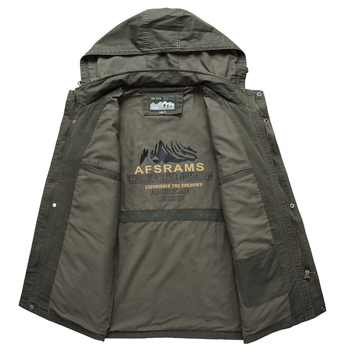 Men's Multifunctional Transition Jacket with Hood Mune Fashion
