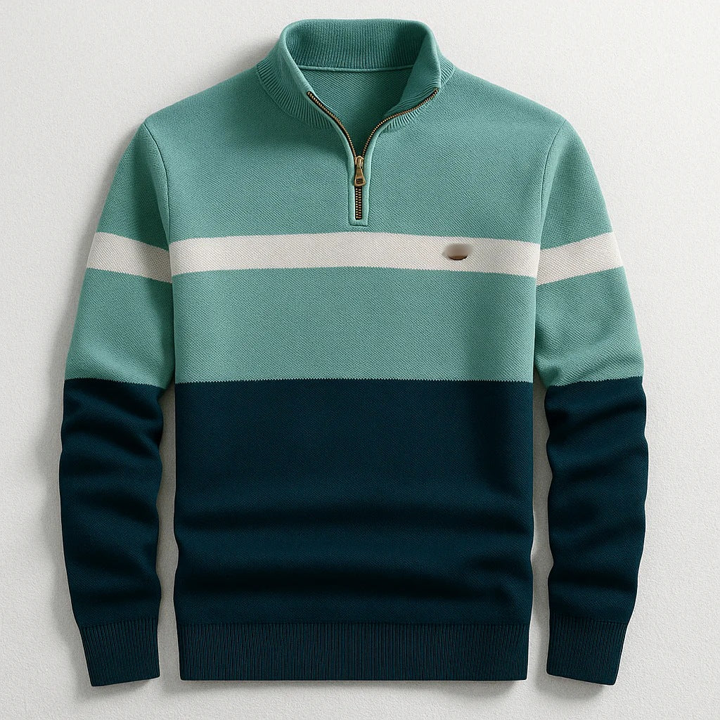 Men's Stylish Half-Zip Sweater
