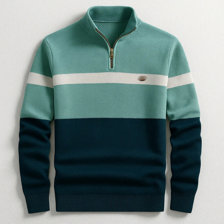 Men's Stylish Half-Zip Sweater