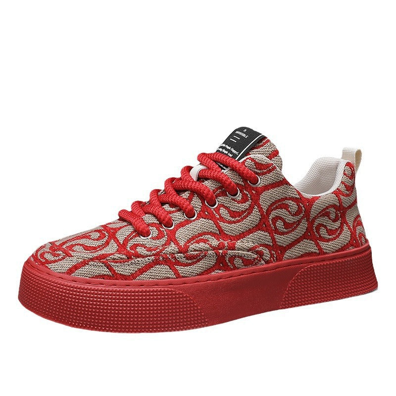 Ladies sneakers with textured upper material and non-slip sole Mune Fashion