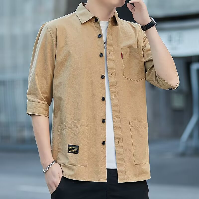 Men's Casual Long Sleeve Shirt Mune Fashion