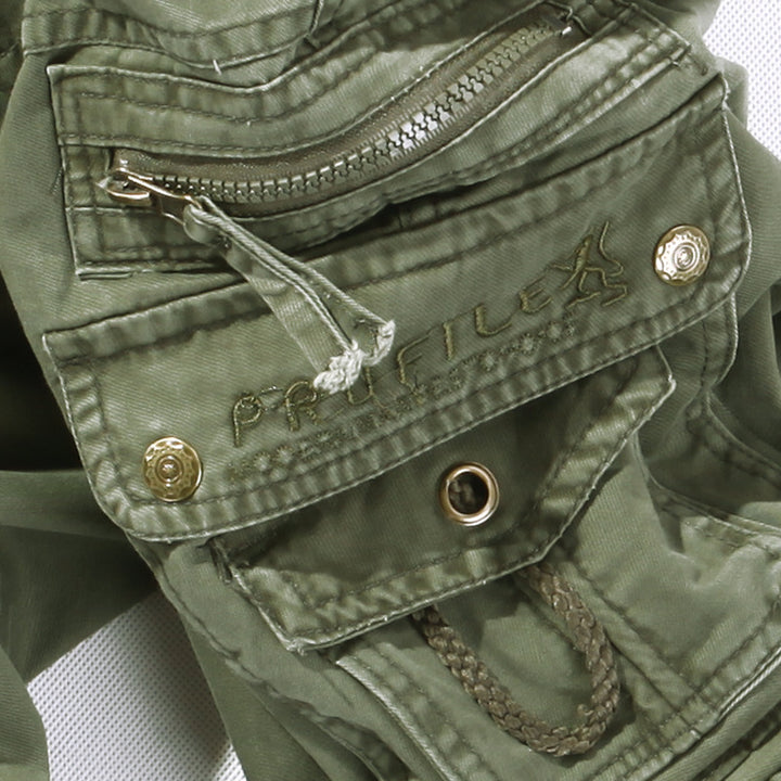 Men's Robust Cargo Work Pants with Multiple Pockets, Knee Pleats and Relaxed Fit Mune Fashion