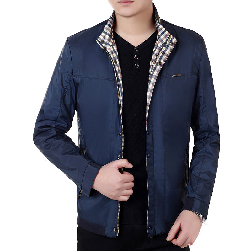 Men's field jacket with contrast inserts and chest zip pocket Mune Fashion