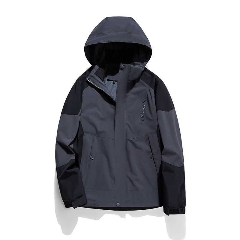 Women's two-layer softshell outdoor jacket with removable fleece inner layer and hood Mune Fashion